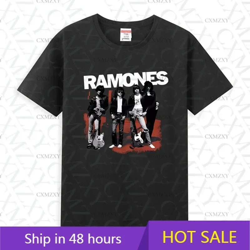 

Fghfg Women's Fghfg Ramone Seal Graphic Women's T-Shirt Punk Rock Fghfg Forest Hills Album Unisex Men Women T Shirt