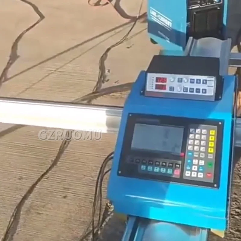 Portable CNC Flame and Plasma Cutting Machine 220V 1KW Dual Purpose Cutting Machine Portable Automatic Fire Cutting Machine