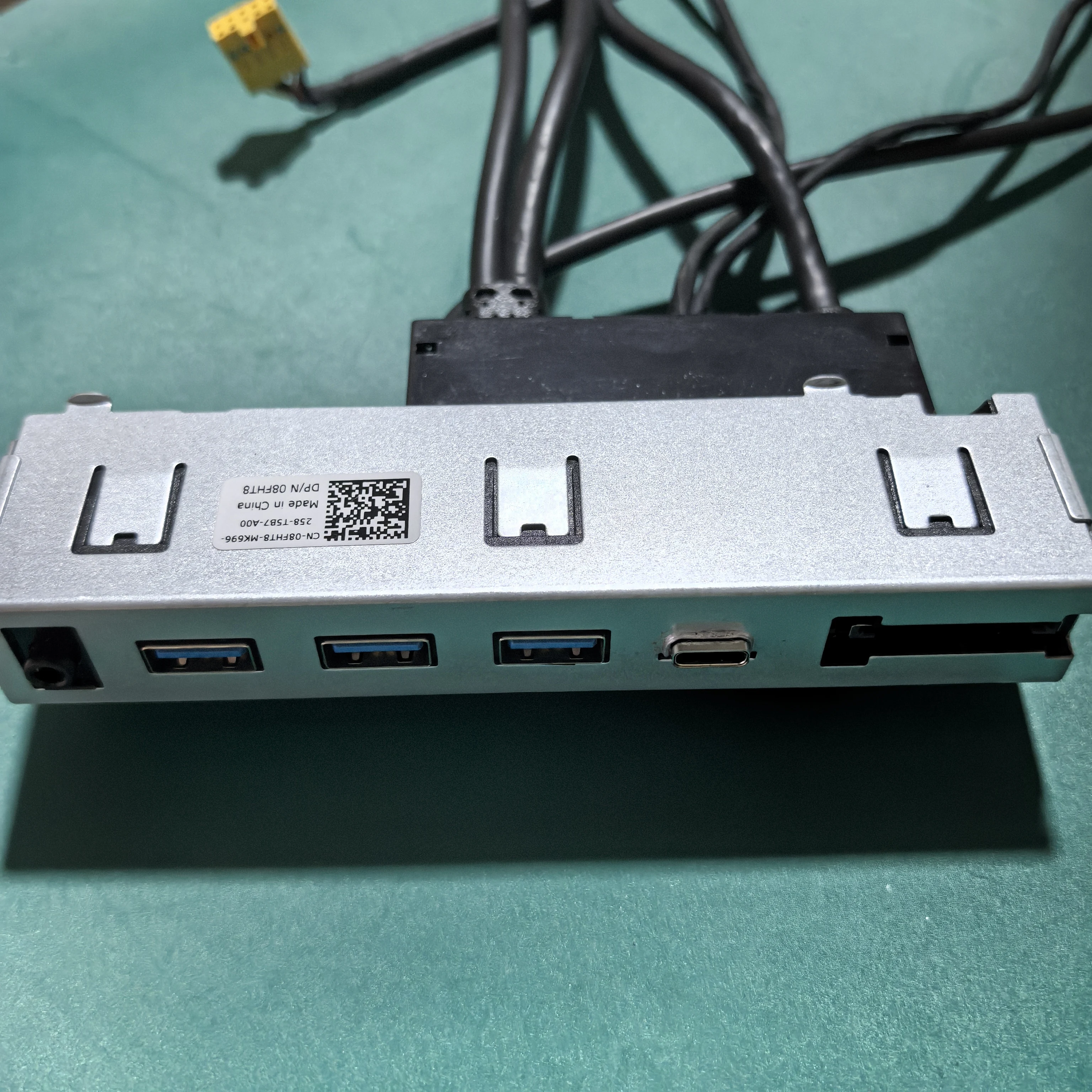 New For Dell T3650 Workstation Front IO USB Reader Module with Cable Premium 8FHT8