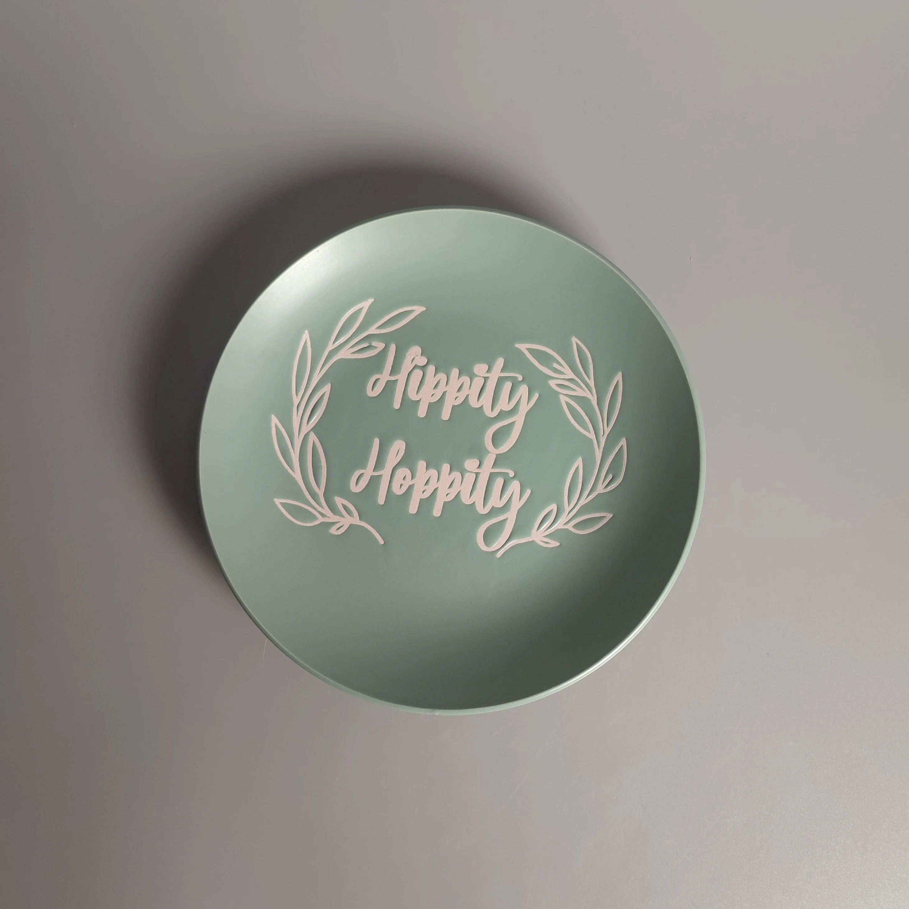 

Керамическая посуда в скандинавском стиле, рождественская вечеринка, десертная тарелка в западном стиле, зеленая ваджальская керамика