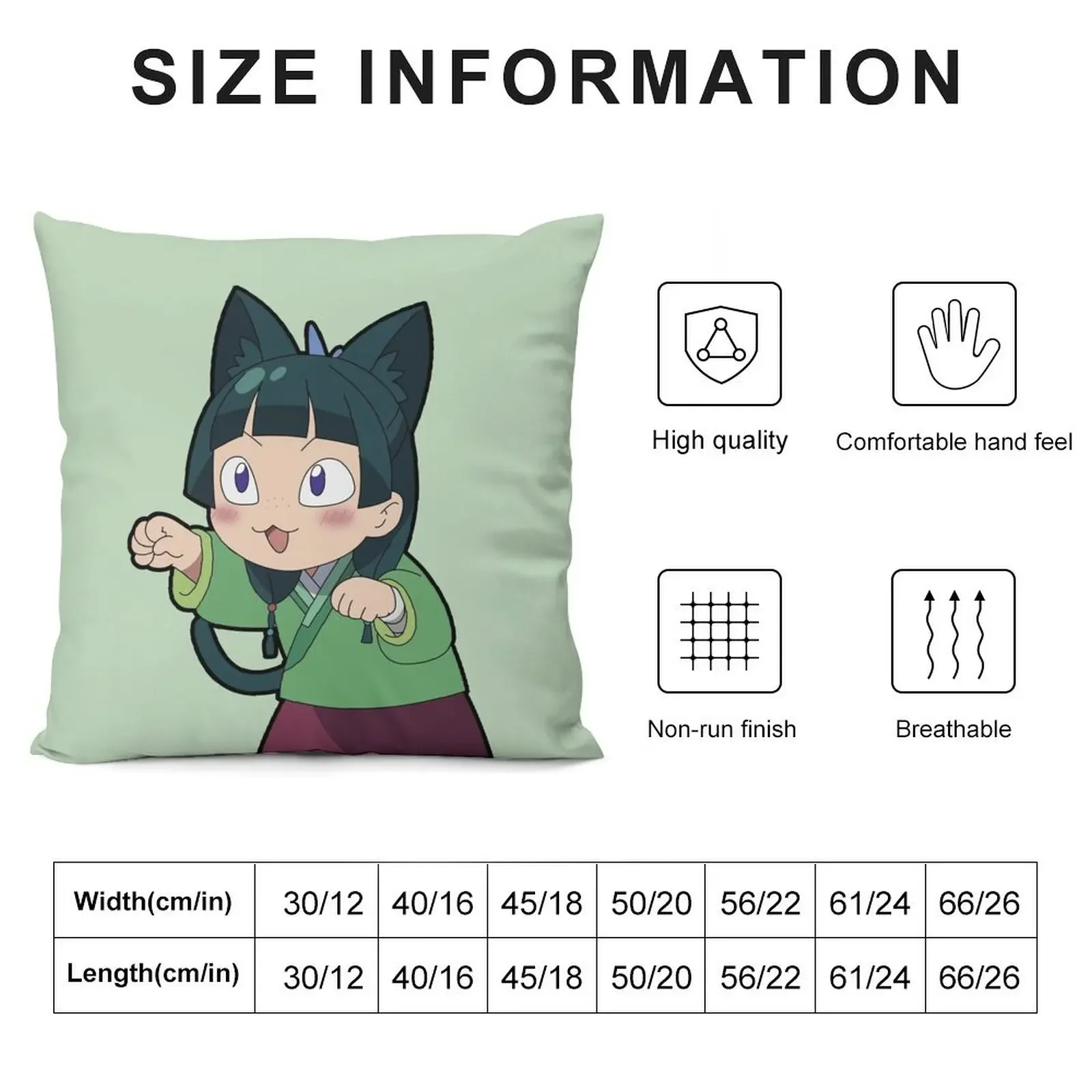 Happy Cat Maomao Throw Pillow Marble Cushion Cover luxury sofa pillows Decorative pillow case christmas pillowcases pillow