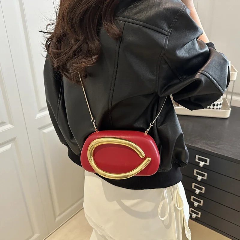 

Chic Women's Crossbody Bag Leather Shoulder Handbag Tote Messenger Luxury Brand Famous Designer Classic Elegant