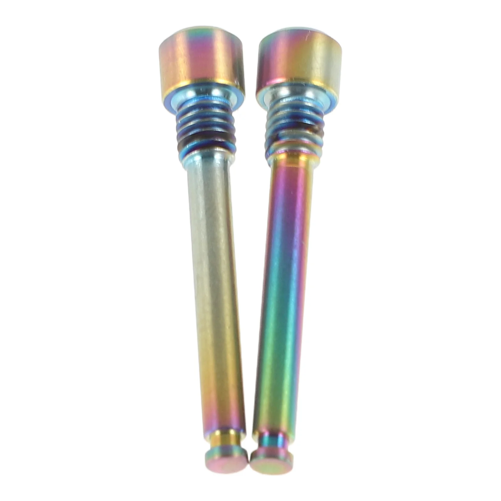 

2pcs Oil Thread Insert Screws Lightweight Bolt For Mountain Bike Caliper Fixing Replacement Disc Brake Fixed Bolt Bike Disc