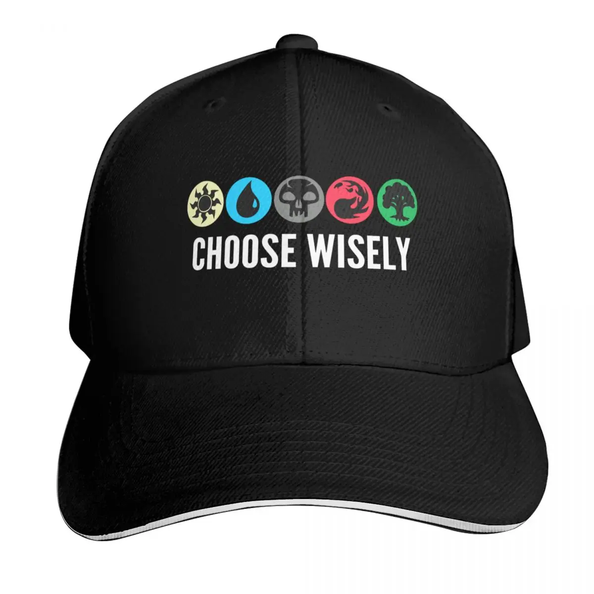

Mana Symbols Gathering Magic Baseball Cap Anime Snapback Cap Visor Winter hat Boy Women's