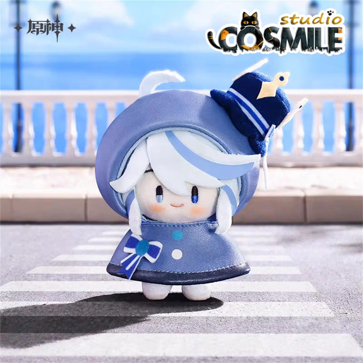 Genshin Impact Furina Xiao Sigewinne Kaedehara Kazuha Yae Miko Kunikuzushi Wanderer Plush 10cm Sunny day Doll Toy Keychain