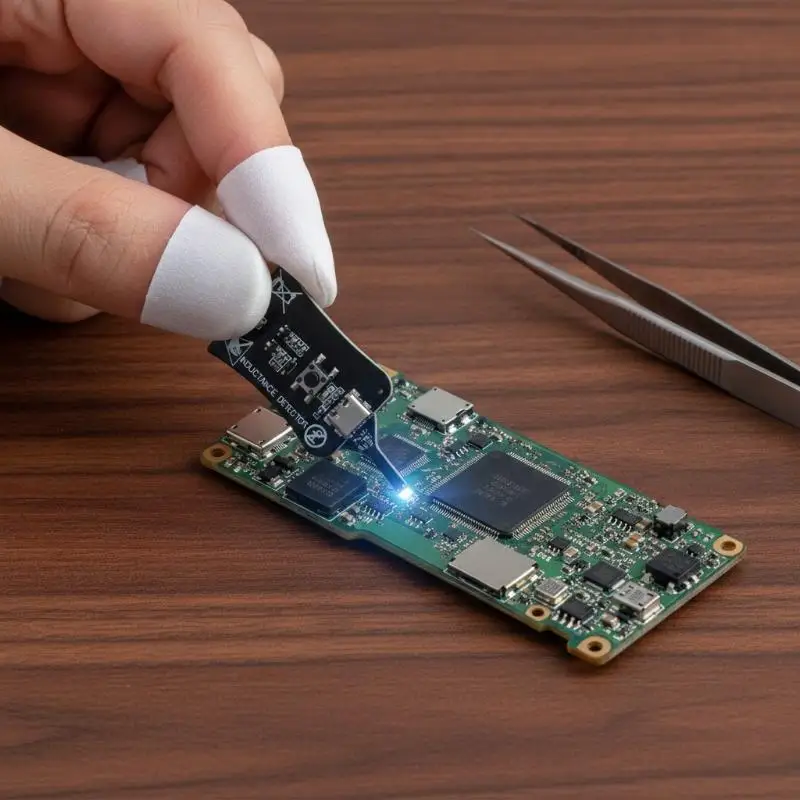 Type C Inductance Tester User Friendly Mainboard Coil Tester 1PC Low Power Consumption for Electronics DIY Enthusiasts