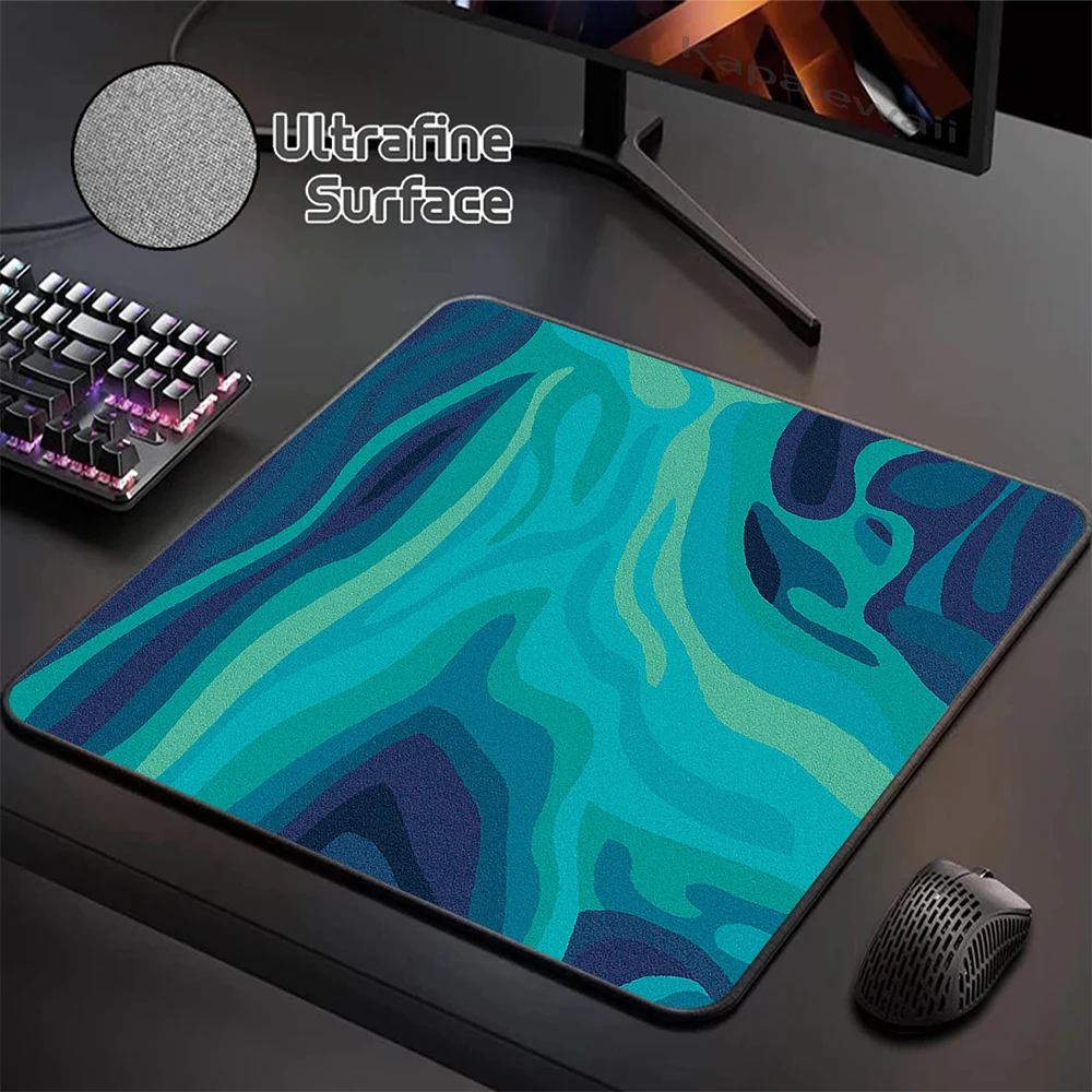 Ultra feine Oberfläche Mauspad 400x450mm Mauspad Schichten flüssige Schreibtisch matte Desktop-Oberfläche Maus matte Anti-Rutsch-Gaming-Geschwindigkeit Tastatur