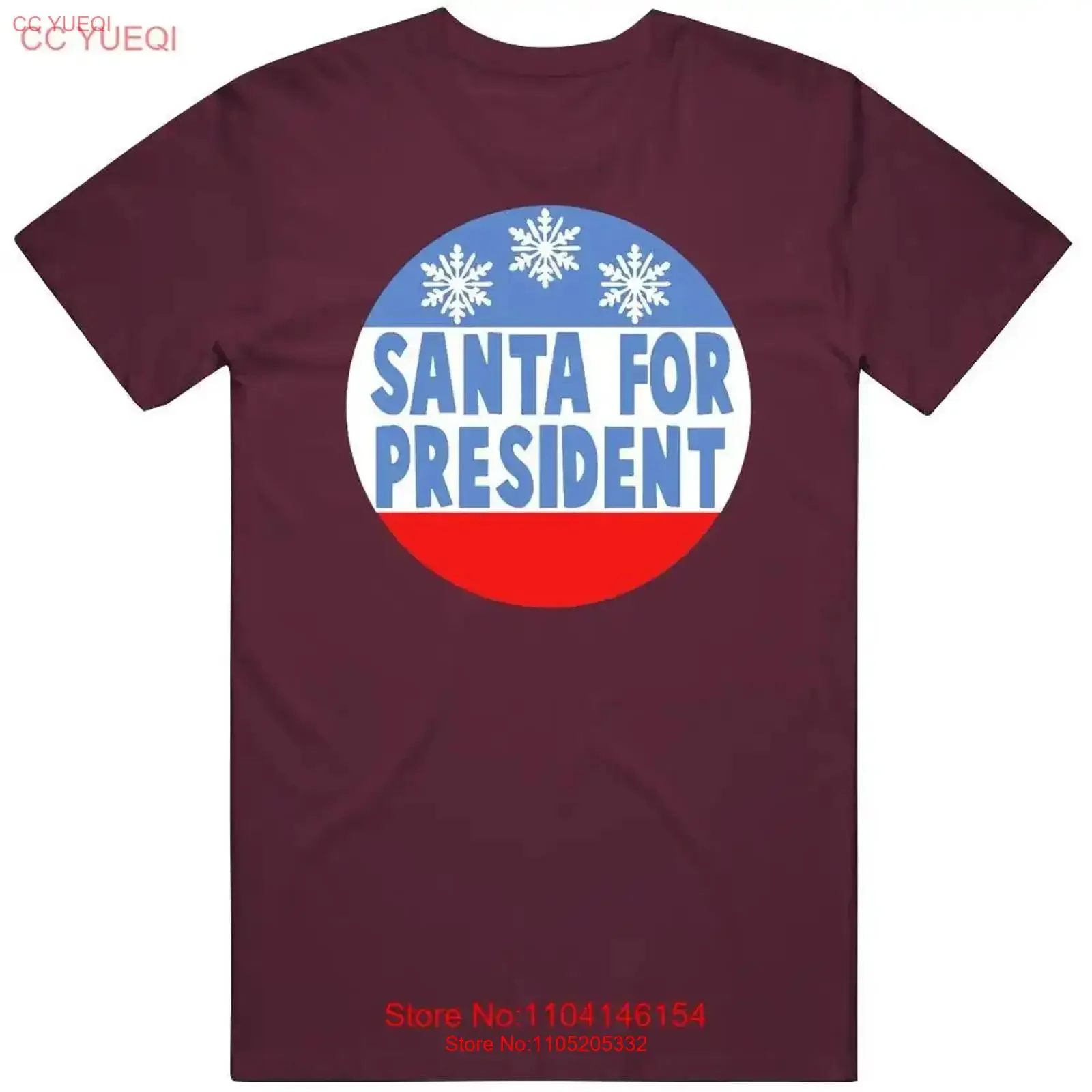 Santa For President Solar Opposites Fan T Shirt vintage Washed homme Breathable Unisex fashion Stylish Casual Versatile