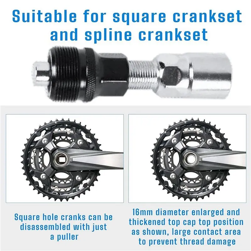NEW HOT In Stock-4Pcs Bike Repair Tool Kit Freewheel Cassette Lock Ring Crank Puller Bottom Bracket Tool Chain Wrench For Road M