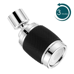 Three Mode Kitchen Faucet Aerator 360 Degree Swivel Adjustable Sprayer Filter Diffuser Water Saving Nozzle Bath Faucet Connector