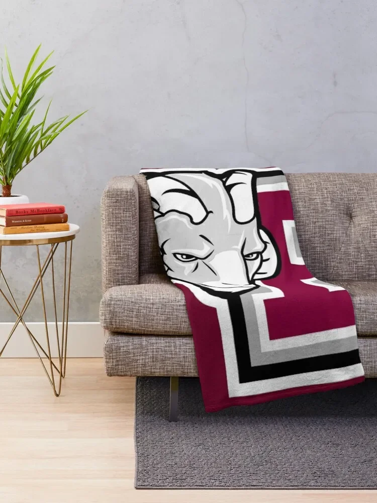 Fordham Rams Throw Blanket Furrys Plaid Fashion Sofas Blankets