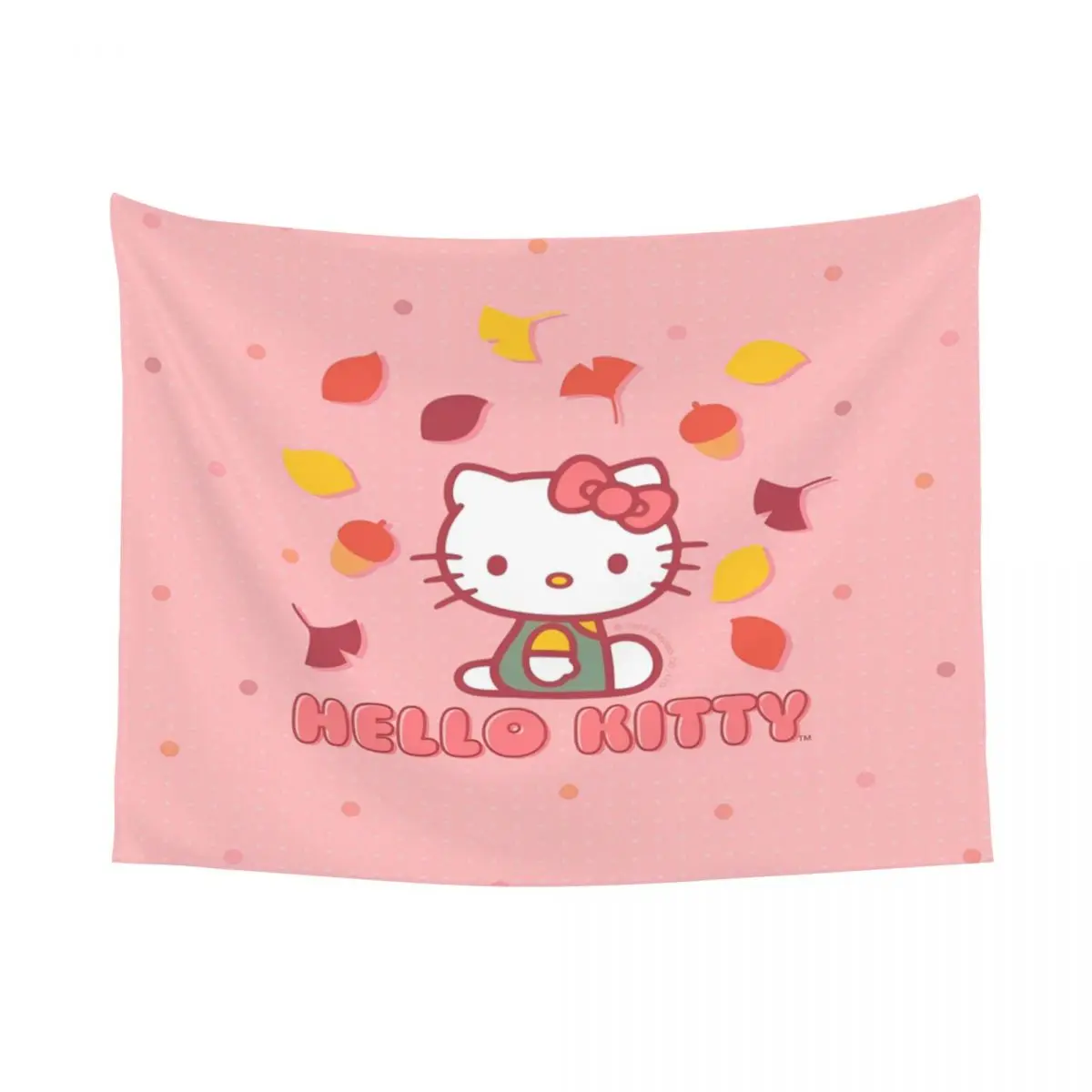 Transparent Hello Kitty Tapestry Wall Hanging Print Fabric Wall Tapestry Cartoon Fantasy Blanket Wall Decor Tapiz image 5