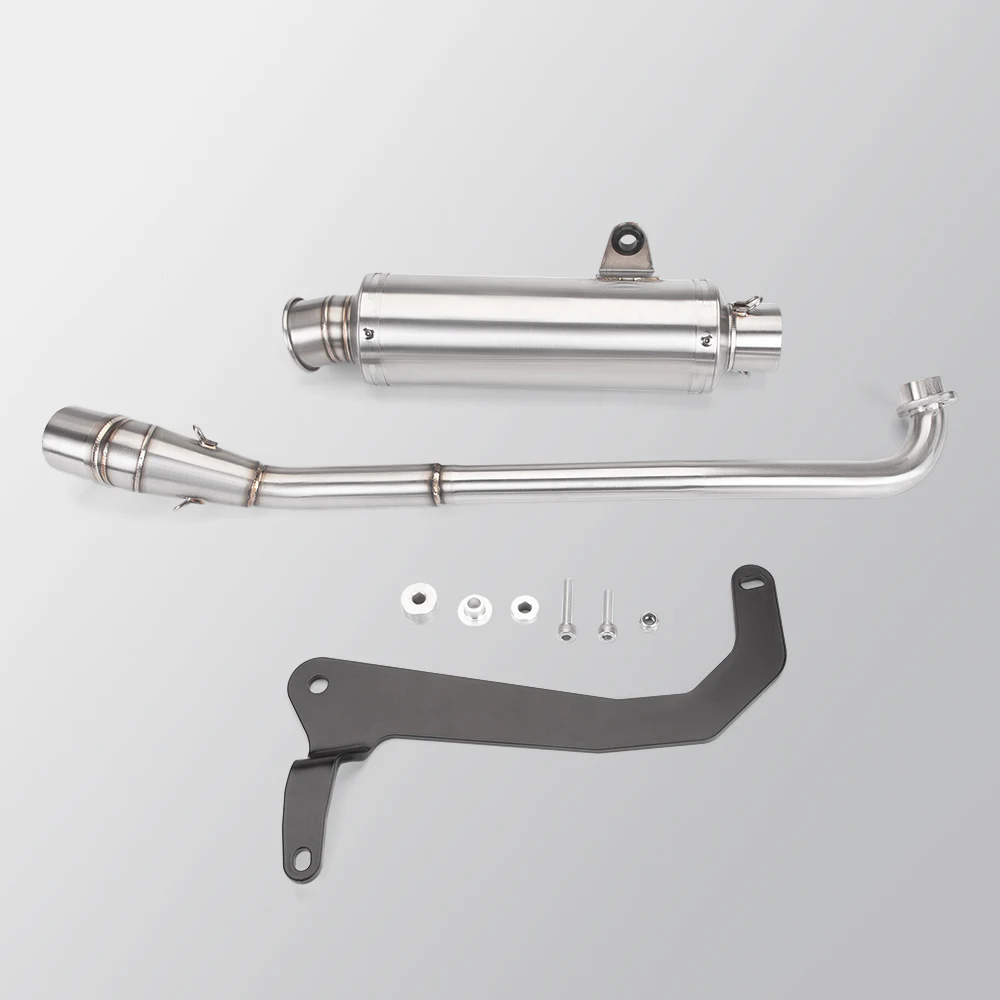 For Cross super CUB110 CC110 CUB125 CUB CC110 2021-2024 Motorcycle full exhaust system High performance low/high exhaust