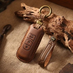 New Leather Car Key Case Full Cover Shell For Mazda 2 3 6 Axela Atenza CX-5 CX5 CX-7 CX-9 2014 2015 2016 2/3button