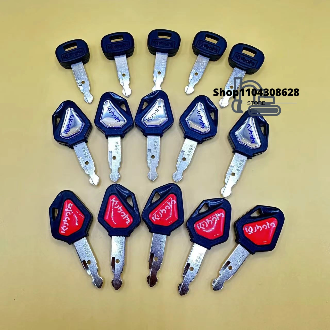 

10/20/30/50 шт. тяжелое оборудование 459A ключ экскаватор экскаватор ELI80-0101 RC411-53933 RC461-53930 для Kubota U15/30/135/155/161/163