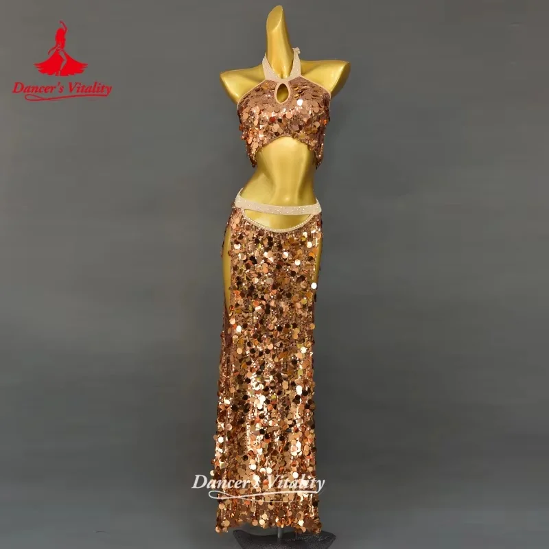 belly-dance-costumes-set-for-women-sequins-top-long-skirt-2pcs-oriental-dance-competiton-suit-custom-adult-child-bellydance-wear
