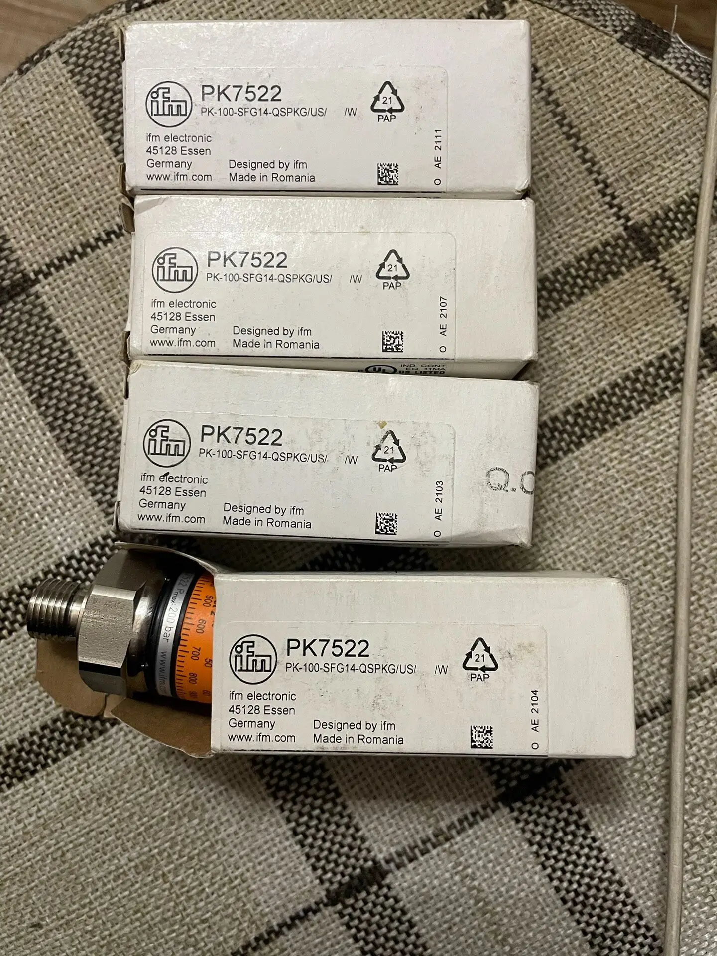 PK7522, Yifumen Pressure Sensor, Original Photo Of The Actual Product, Brand New And Original, Fake One.