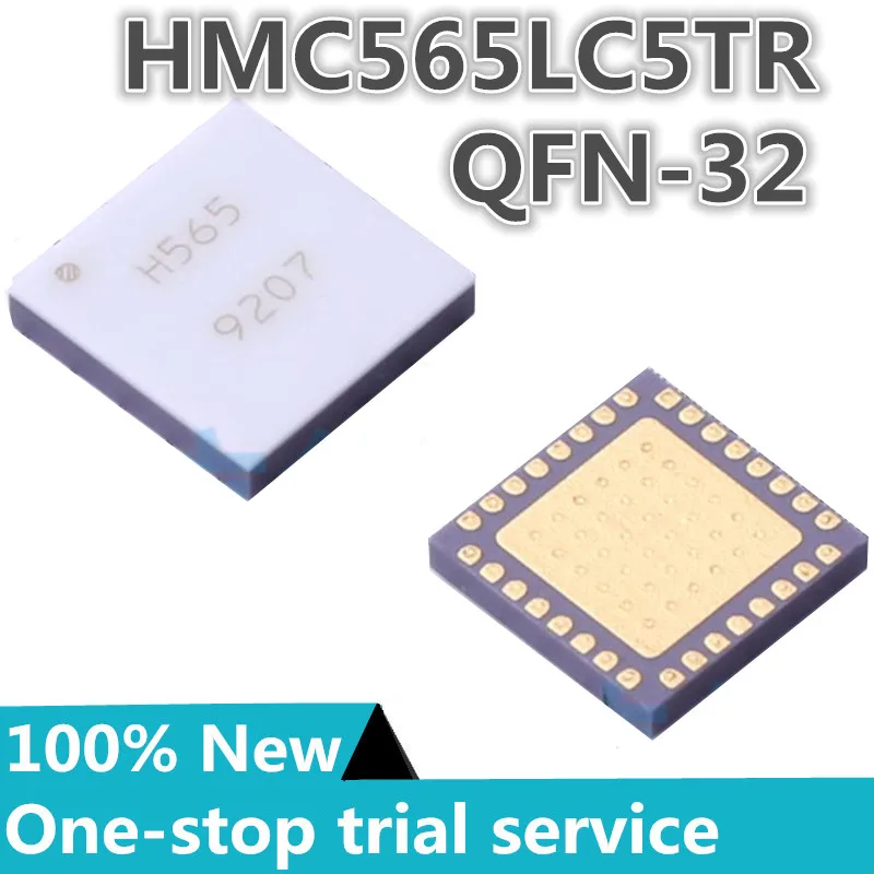 

1-10PCS %New original HMC565LC5TR HMC565LC5 Screen printing H565 QFN-32 Rf amplifier IC VSAT, DBS 6GHz ~ 20GHz