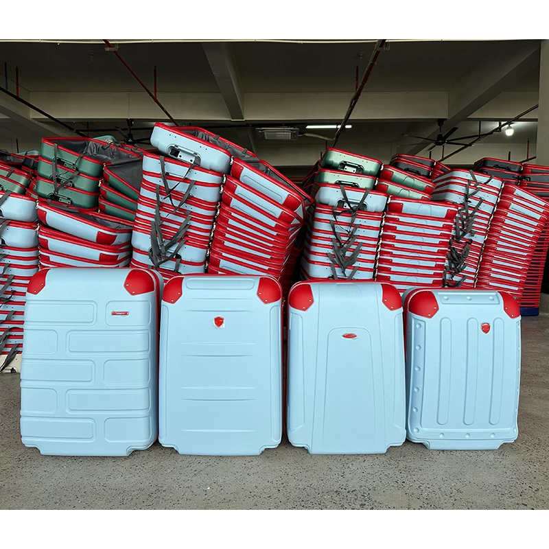 Factory Direct Sale  Suitcases Sets With big corner protect  Trolley Travel Bag ABS Luggage 