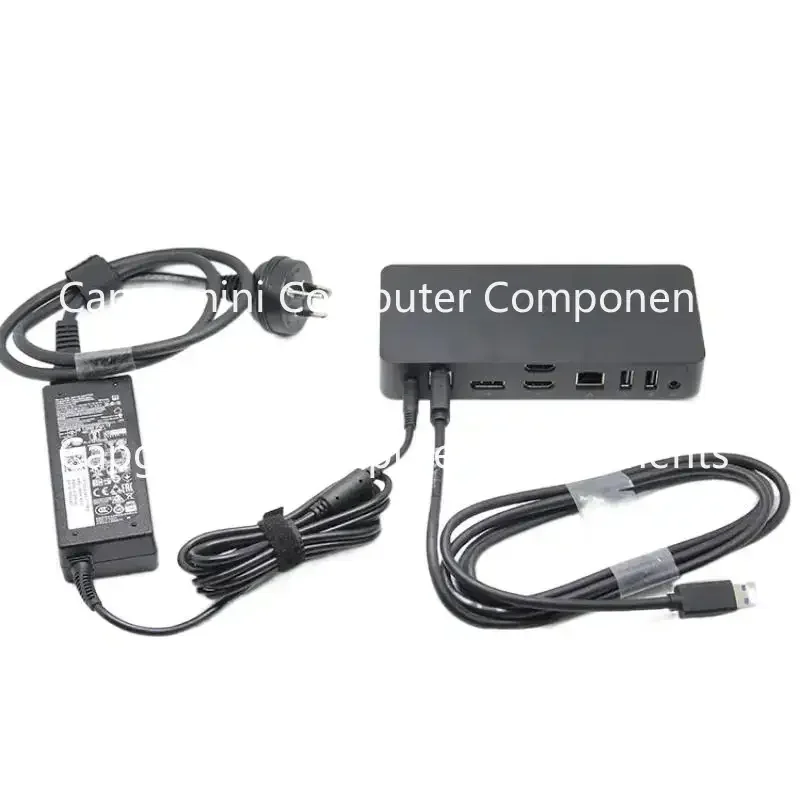 90%New For DELL ULTRA HD 4K SUPERSPEED DOCKING STATION D3100 HDMI Includes USB3.0 Cable Power Supply withr Cord