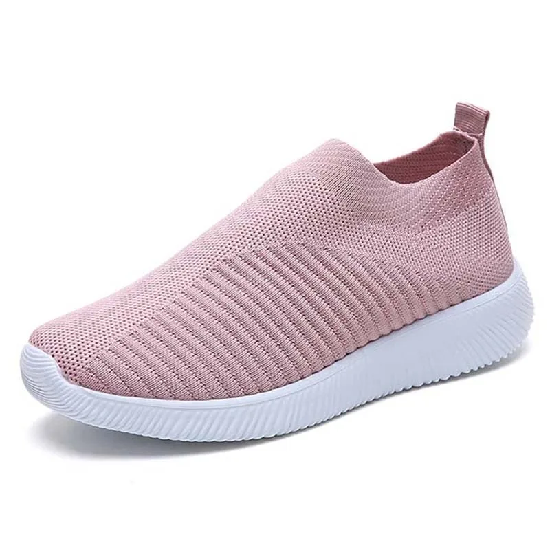 2024 New Women\'s Sneakers Casual Shoes Fashion Flat Outdoor Sneakers Women Slip On Breathable Ladies Vulcanize Shoes Shoes Women