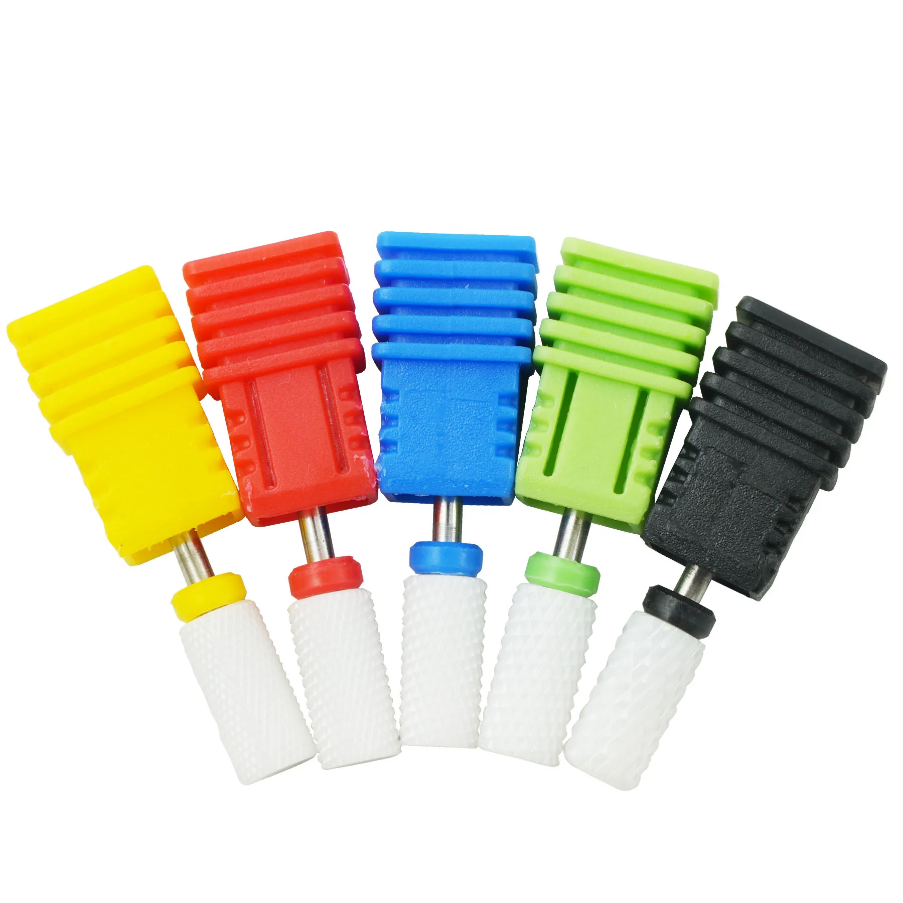 세라믹 네일 드릴 비트 밀링 커터 전동 버 네일 파일 페디큐어 매니큐어 젤 제거 각질 폴리쉬 네일 아트 액세서리