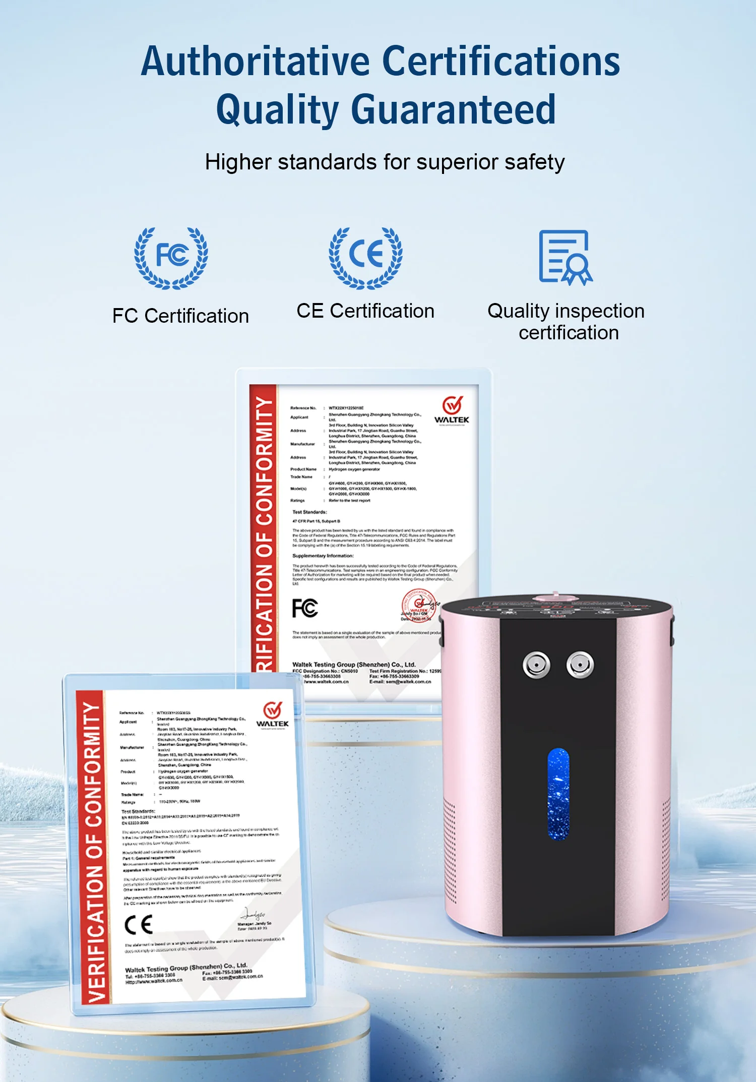 Suyzkeo Wasserstofftherapiegerät 900ML Molekularer Wasserstoff-Sauerstoff-Generator H2-Inhalator Entspannung Schönheitspflege für Zuhause – Detail 15