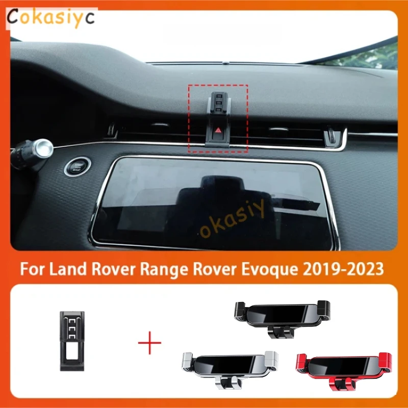 Auto-Handyhalterung für Land Rover Range Rover Evoque 19-23, 360 Grad drehbar, GPS-Spezialhalterung, Zubehör