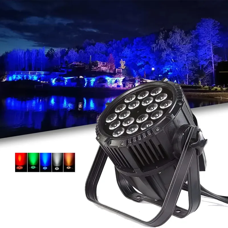 

18 X 15w Rgbwa 5 in 1 Outdoor Led Par Ip65 Par Can Stage Light