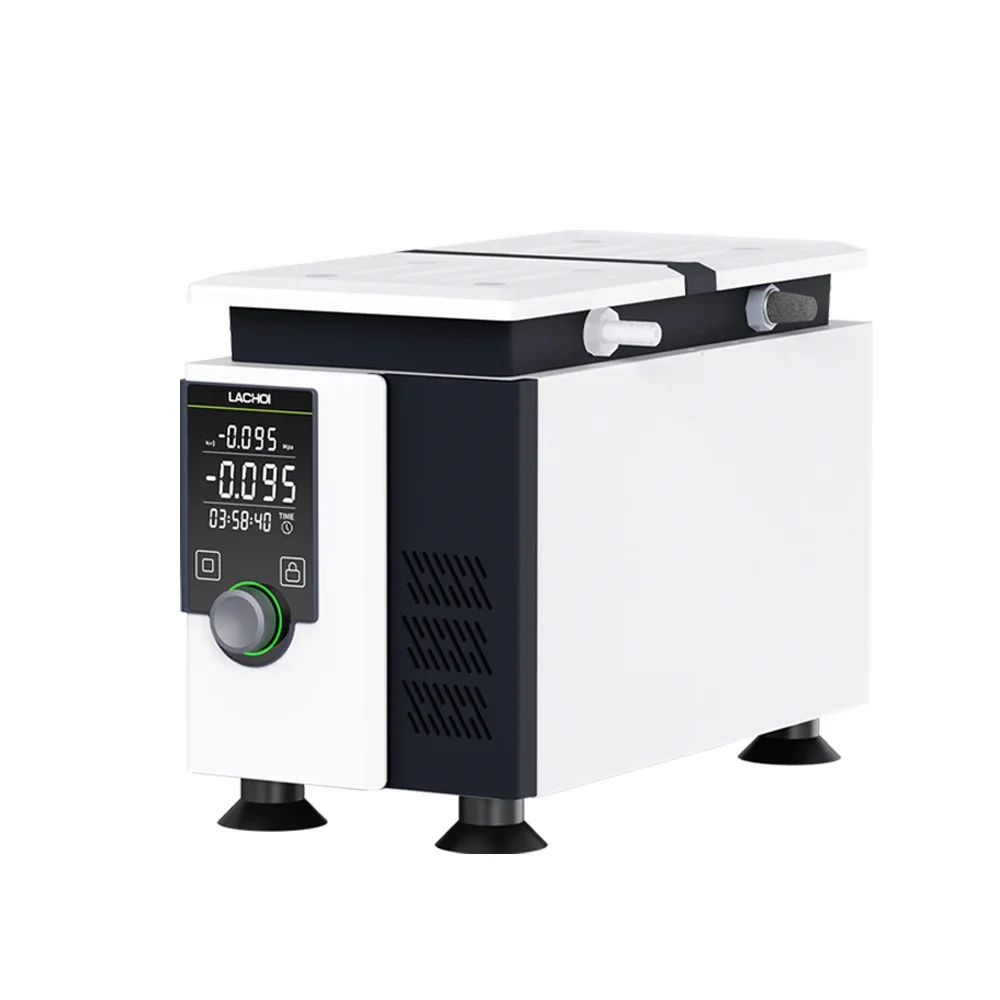 LACHOI LCS Series PTFE Diaphra acuum Pump 0.085MPa Digital LCD 800-2000 RPM Acid and ali Resnt