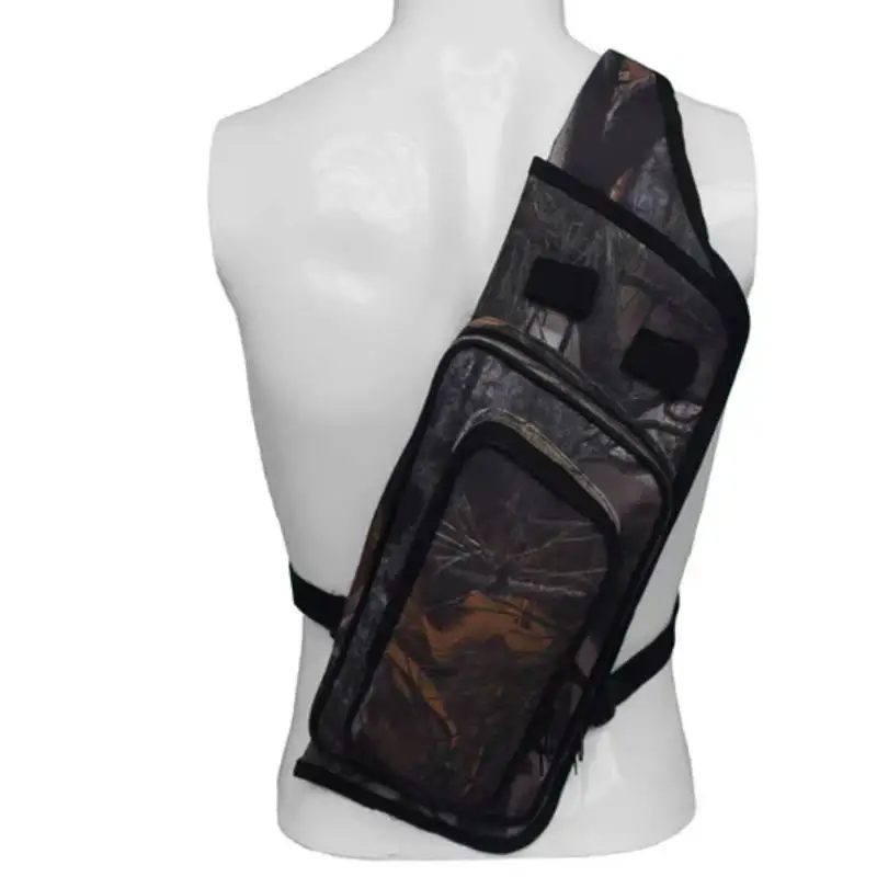 

Black Camouflage Bag, Archery Storage Bag, Hot, 600D Nylon, 58X17cm Single Shoulder Multipurpose Tactical Bow Bag,
