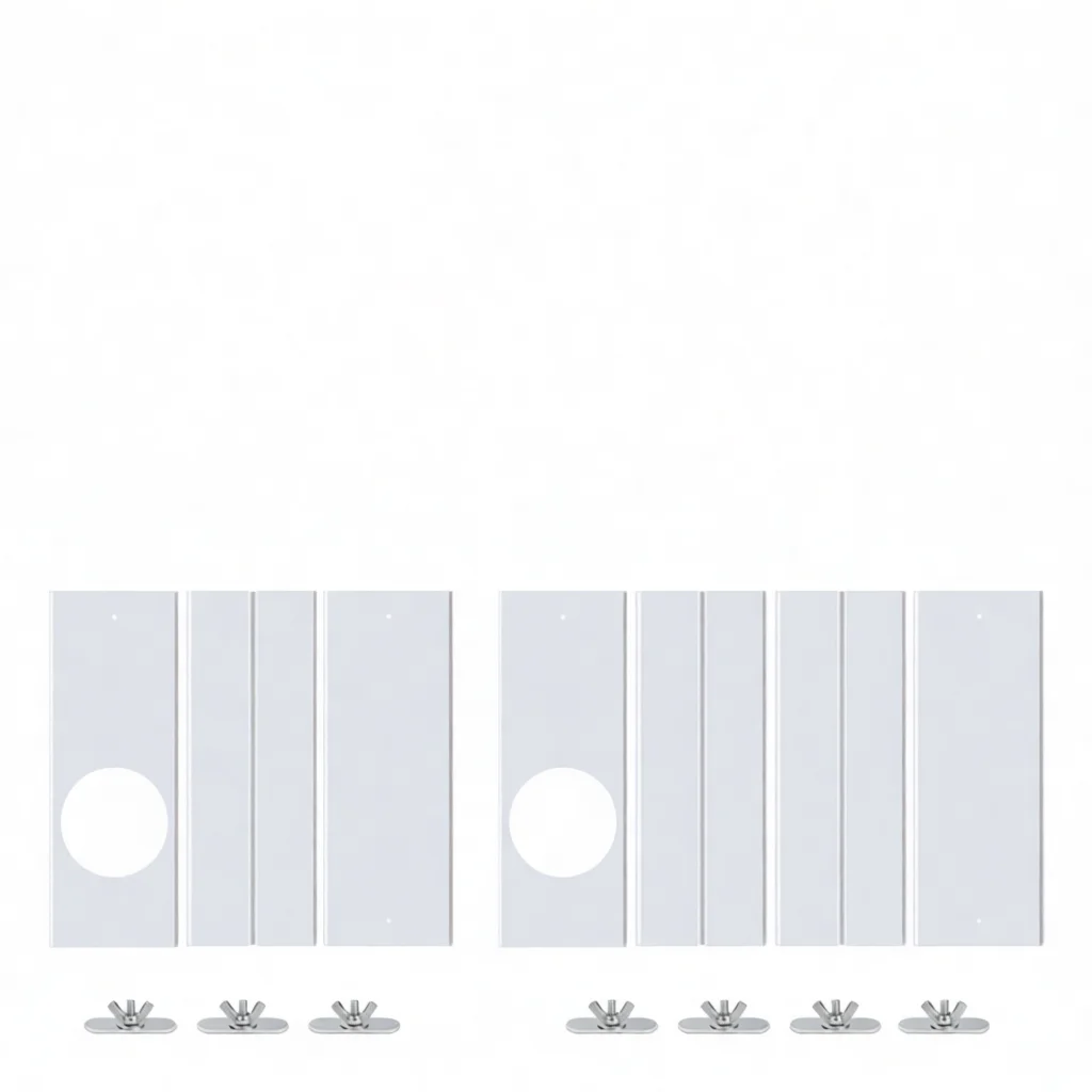Adjustable Window Seal Board For Portable Air Conditioner 16cm Width Slide Plate Kit Thermal Insulation Vent Insert