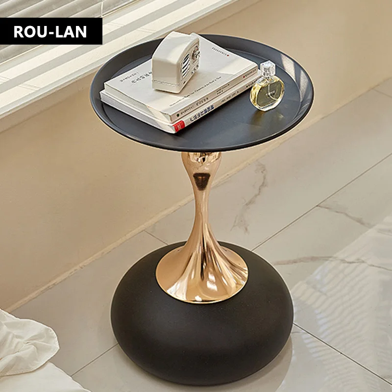 Kleine Mooie Taille Zijtafel Sofa Salontafel Schijf Koffietafel Kleine Bijzettafel Nachtkastje