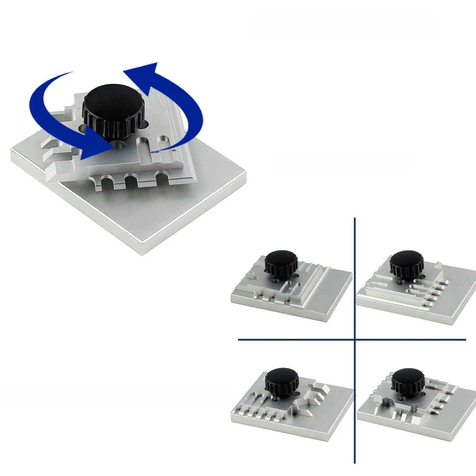 Adjustable Alloy Photo Etched Parts Bender Mini Model Assembly Tool for Hobbyists DIY Processing Spare Part