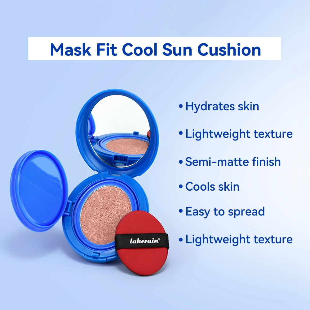 Mask Cream Air Cushion Fit Cool Sun Cushion Powder Puff Moisturizing Brightening Foundation Concealer Makeup tirtir ​Cosmetics