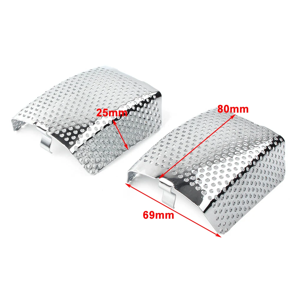 Chrome 42054-05 Motorbike Front Caliper Inserts Cover for Harley V-Rod Muscle VRSCF Touring 2008-2019 Motorcycle Accessoires