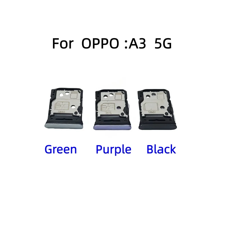 For OPPO A3 5G A3Pro A3X A3life PKA110 PKD110 PJY110 SIM Card Tray