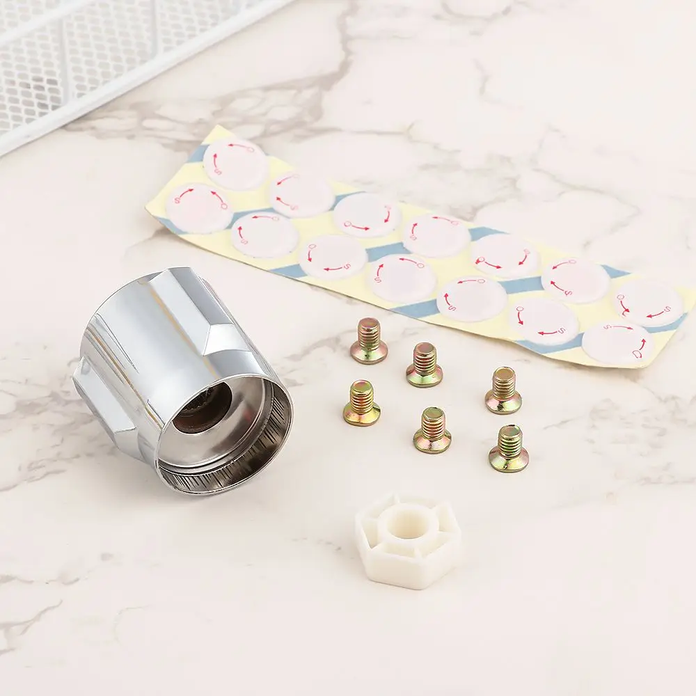 1 قطعة اكسسوارات الحمام الأساسية عقارب صنبور التبديل مقبض مثلث صمام صنبور مقبض صغير صنبور طبق حوض مقبض #2