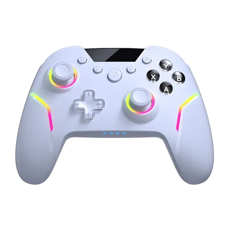 

Игровой контроллер B27B X20 RGB: Улучшенный беспроводной и проводной программируемый джойстик с гироскопом и микротриггерами