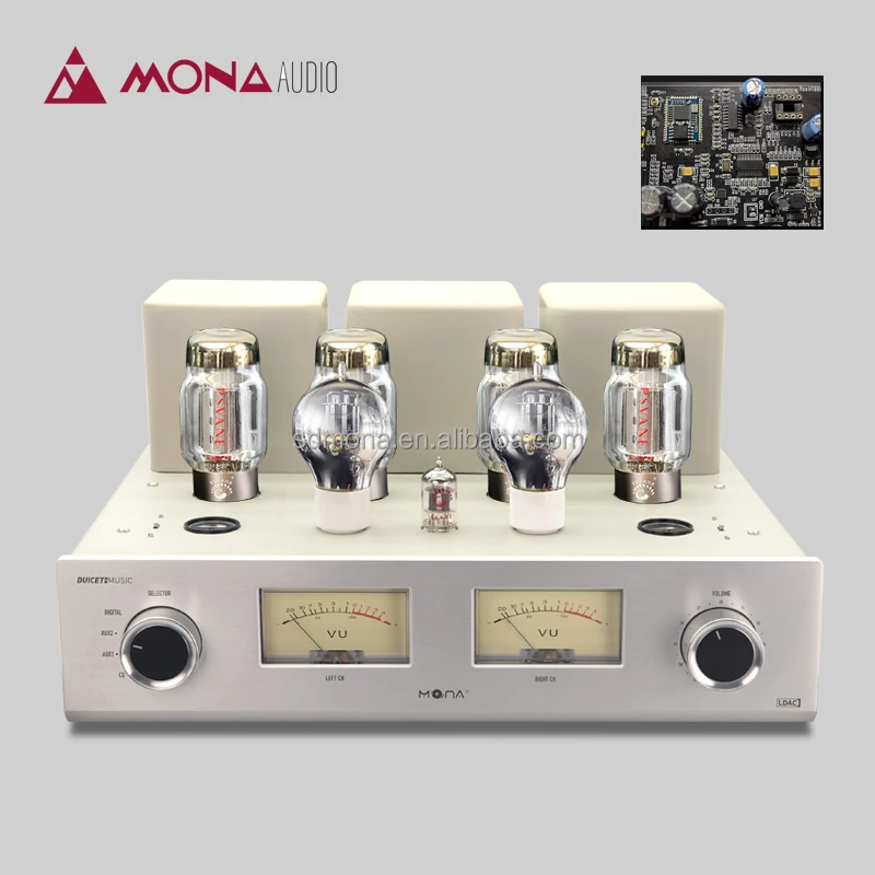 Audiophile DAC HIFI Stereo Home Amplifier Customized 56W*2 Vacuum Tube Receiver 110V/240V