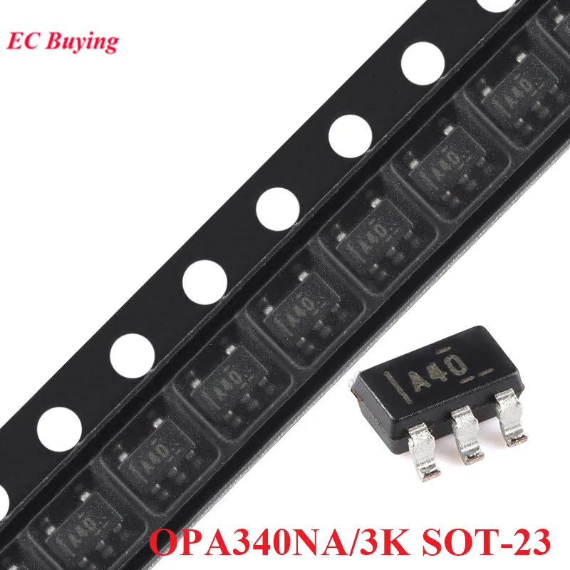 5pcs/1pc OPA340 OPA340N OPA340NA/3K SOT-23-5 SOT23 A40 A4O Operational Amplifier Chip IC New Original