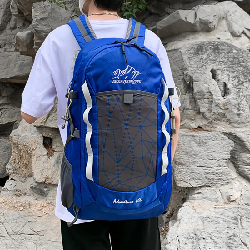 Climbing Backpack Large Capacity Hiking Bag Multi-Functional Outdoor Camping Backpacks Sports Fitness Bag Leisure Travel Pack