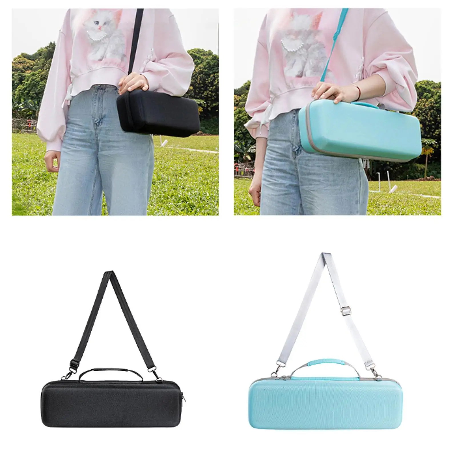 

Carrying Case Portable Synthesizer with Strap,Comfortable,Music Toy Storage Holder Storage Organizer for Stage Performance