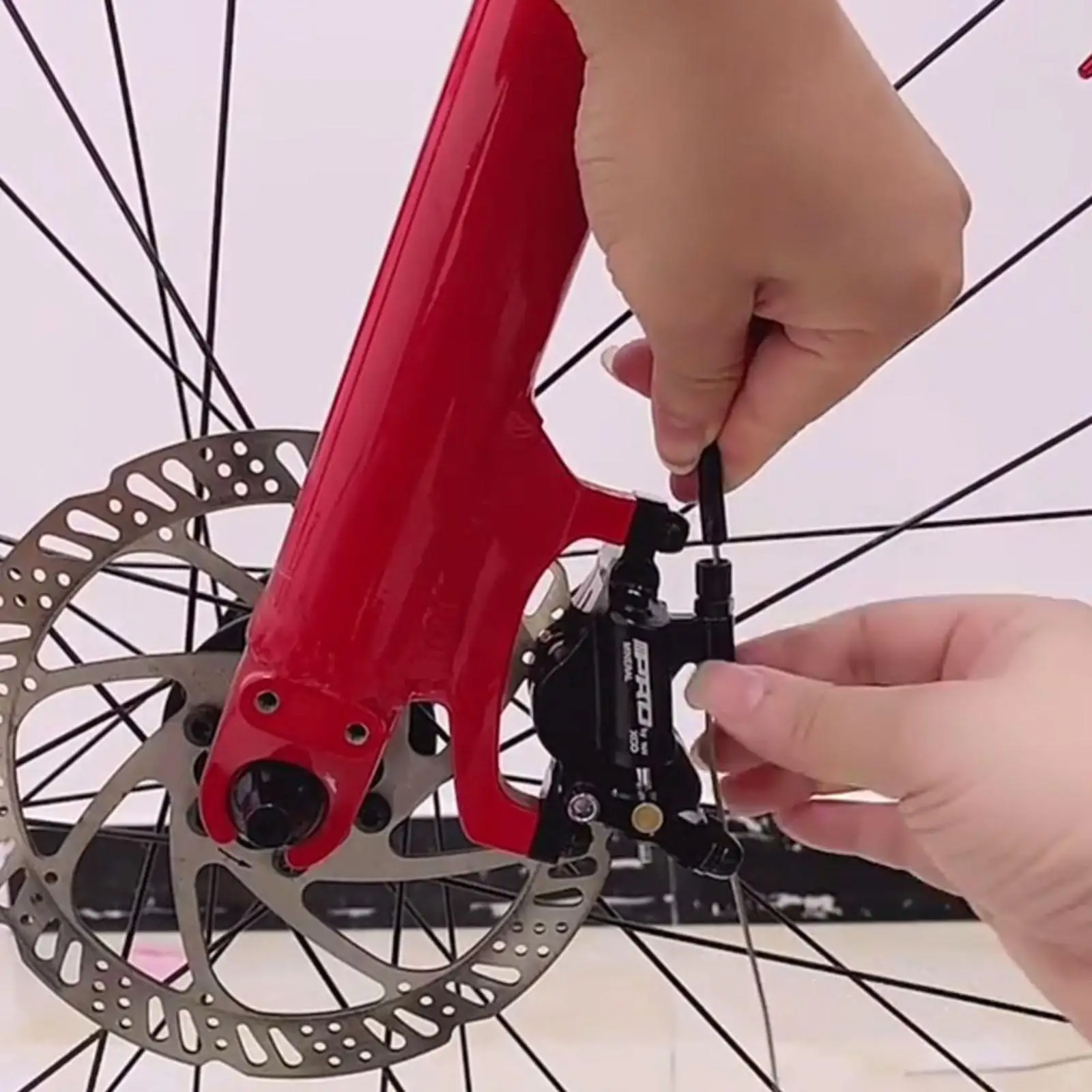 

Front Hydraulic Bike Disc Brake Caliper High Strength Road Brake Rotor Caliper for Fatbike and E-bike
