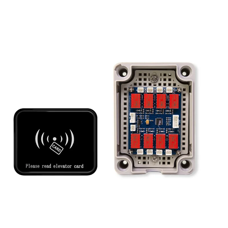 8 Floors Electric Elevator Access Control Reader RFID Card Lift Controller for Hotel/ Apartment/ Office