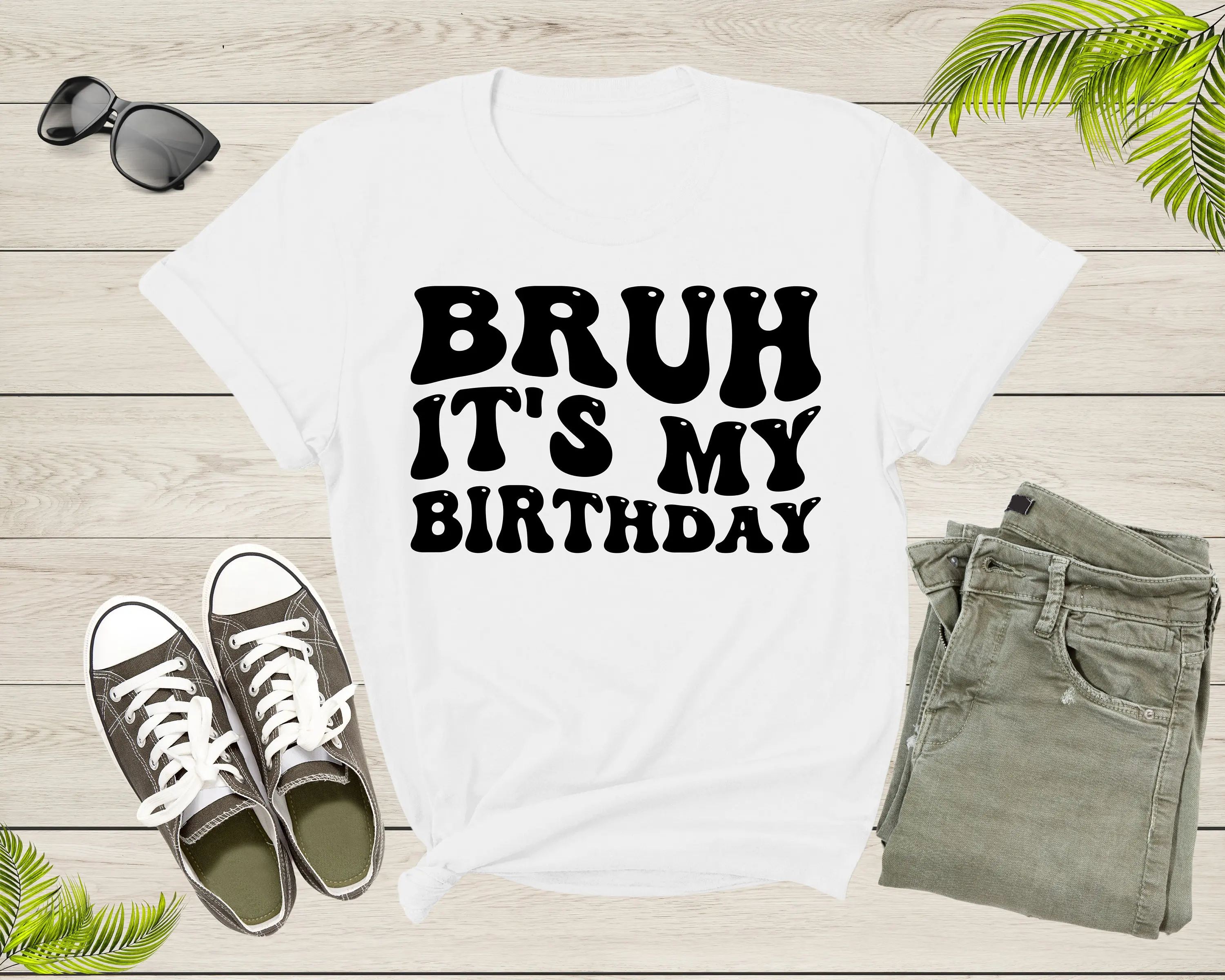 It Is My Birthday Crew Squad Boy Girl Sister Brother T Shirt Present For Kids Boys Girls