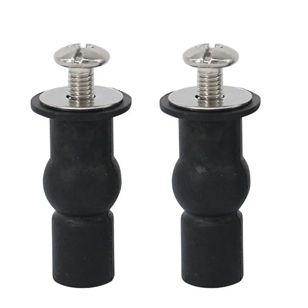Screws Hinges Toilet Hinges Nice Tight Fit Rubber Plugs Rubber Top Nuts Stainless Steel Toilet Seats Hinges High Quality
