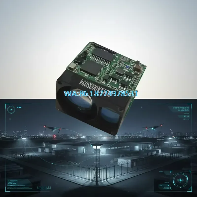 Wmwmnu for PTFM Range Module 2000m UART Rangefinder Forest Distance Sensor for Thermal Imager