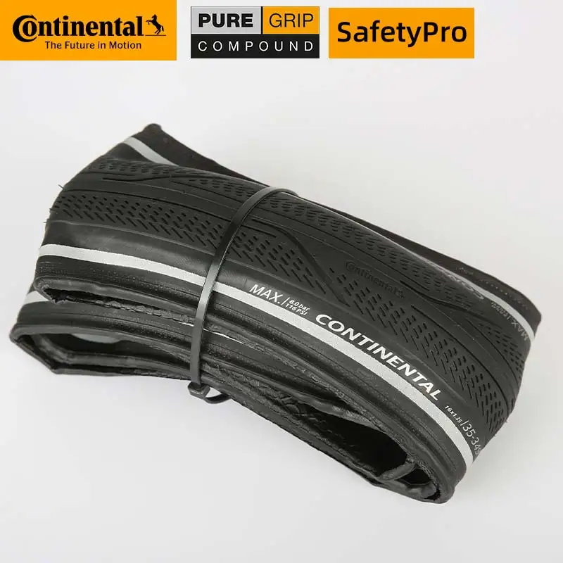 Continental Bike Tire Contact Urban 16 x 1.35 35/349 Stab-proof Bicycle Foldable Tire for Folding Bike with Reflective Strip