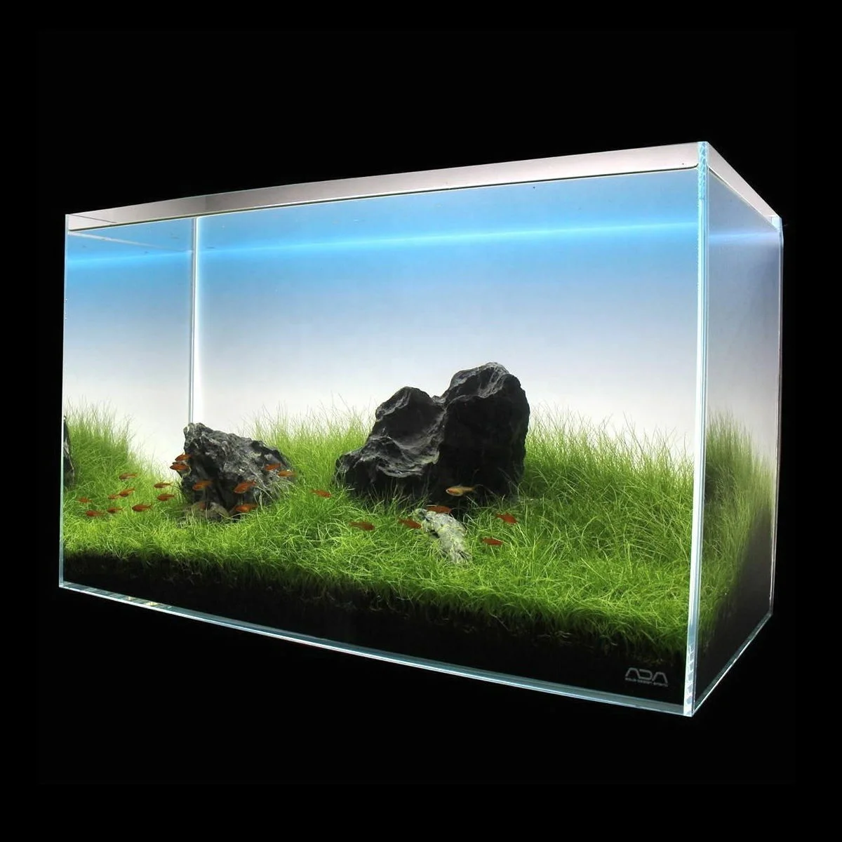 Aquarium Backlight Screen Fish Tank Background Light For Rimless Aquarium Ultra-Thin Back-lite Gradient Colors Panel RGB Series
